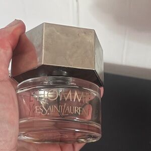Yves Saint Laurent L'Homme Fragrance with Silver Cap